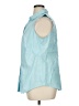 Talbots Blue Sleeveless Button-Down Shirt Size 16 - photo 5