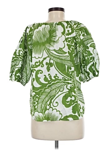 Velvet by Graham & Spencer Short Sleeve Blouse (view 2)