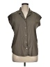 T Tahari 100% Polyester Gray Sleeveless Blouse Size XL - photo 1