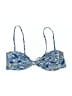 J.Crew Paisley Blue Swimsuit Top Size M - photo 2