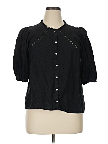 Old Navy 3/4 Sleeve Blouse (view 1)