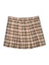 Made By Johnny Plaid Tan Skort Size XXL - photo 2