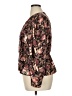 Express Brown Long Sleeve Blouse Size XL - photo 5
