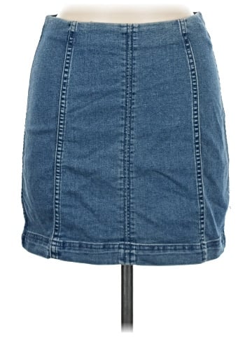 Free People Denim Skirt (view 1)
