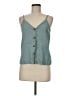 Topshop Teal Tank Top Size 8 - photo 1