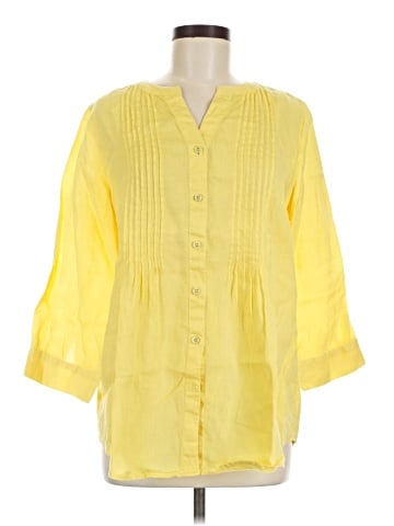 Coldwater Creek 3/4 Sleeve Blouse (view 1)