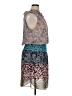 CAbi 100% Polyester Paisley Brown Casual Dress Size XL - photo 4