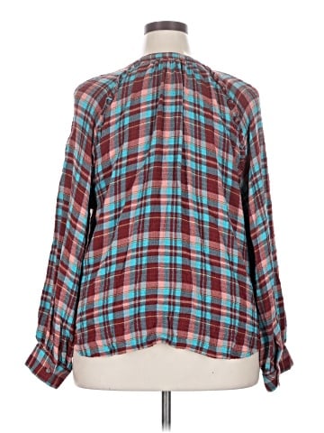 Pilcro 3/4 Sleeve Blouse (view 2)