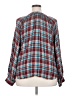 Pilcro Plaid Teal 3/4 Sleeve Blouse Size 2X - photo 2