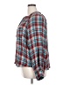 Pilcro Plaid Teal 3/4 Sleeve Blouse Size 2X - photo 5