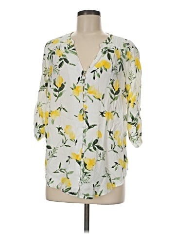 Torrid 3/4 Sleeve Blouse (view 1)