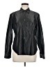 Classiques Entier Metallic Black Long Sleeve Button-Down Shirt Size M - photo 1