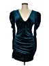 Double Crazy Teal Cocktail Dress Size M - photo 1