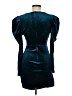 Double Crazy Teal Cocktail Dress Size M - photo 2