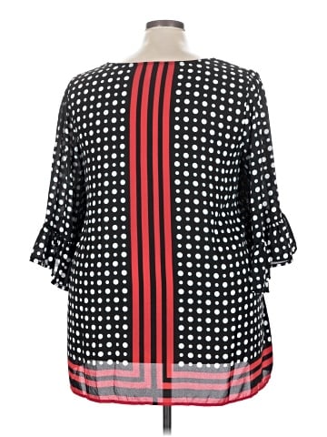 Avenue Studio 3/4 Sleeve Blouse (view 2)