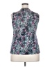 Croft & Barrow Teal Sleeveless Blouse Size XL - photo 2