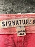 Signature 8 Color Block Pink Shorts Size S - photo 3