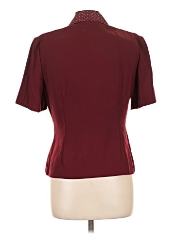 Leslie Fay Short Sleeve Blouse (view 2)