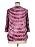 Ruby Rd. Burgundy 3/4 Sleeve T-Shirt Size XL Petite - photo 2