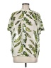 Tommy Bahama 100% Polyester Tropical Green Short Sleeve Blouse Size S - photo 1