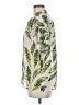 Tommy Bahama 100% Polyester Tropical Green Short Sleeve Blouse Size S - photo 5
