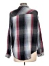 Mudd 100% Cotton Plaid Gray Long Sleeve Blouse Size L - photo 2