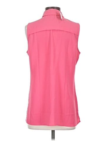 Ann Taylor Factory Sleeveless Button-Down Shirt (view 2)