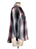 Mudd 100% Cotton Plaid Gray Long Sleeve Blouse Size L - photo 4