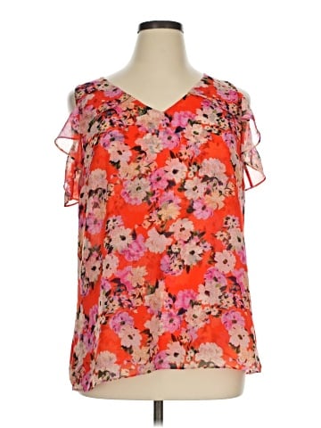 CAbi Short Sleeve Blouse (view 1)
