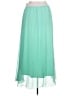 Lularoe 100% Polyester Solid Green Casual Skirt Size XL - photo 2