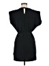 Subdued Solid Black Casual Dress Size M - photo 2