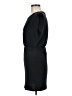 Subdued Solid Black Casual Dress Size M - photo 5