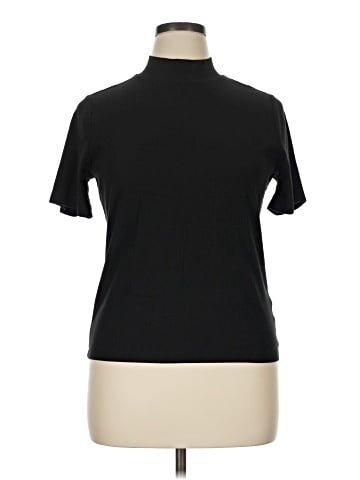 Free Assembly Short Sleeve Turtleneck (view 1)