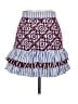 Sandro Graphic Blue Casual Skirt Size Sm (1) - photo 1