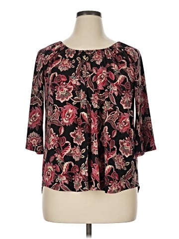 Amana 3/4 Sleeve Blouse (view 1)