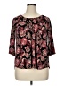 Amana Black 3/4 Sleeve Blouse Size XL - photo 1