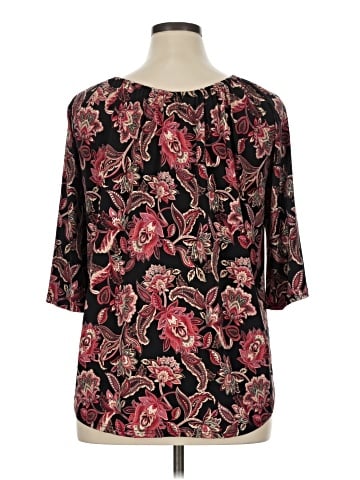 Amana 3/4 Sleeve Blouse (view 2)
