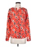 Juicy Couture 100% Polyester Orange Long Sleeve Blouse Size XS - photo 1