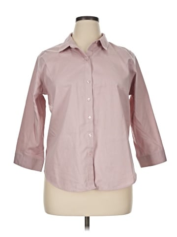 Coldwater Creek 3/4 Sleeve Button-Down Shirt (view 1)
