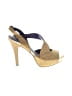 Poetic License Color Block Gold Sandals Size EU 40 - photo 1
