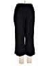B Collection by Bobeau Solid Black Active Pants Size 1X - photo 2