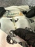 Freebird Print Ivory Long Sleeve Blouse Size M - photo 7