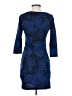 Express Animal Print Blue Cocktail Dress Size XS - photo 2