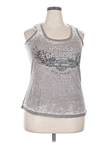 Harley Davidson Sleeveless T-Shirt (view 1)