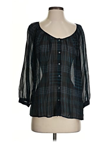 Joie 3/4 Sleeve Silk Top (view 1)