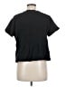 Pilcro 100% Cotton Black Short Sleeve Blouse Size M - photo 2