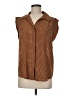TRUTH BY REPUBLIC 100% Polyester Polka Dots Brown Sleeveless Blouse Size M - photo 1
