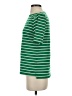 Calvin Klein Stripes Green 3/4 Sleeve Top Size S - photo 5