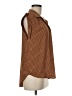 TRUTH BY REPUBLIC 100% Polyester Polka Dots Brown Sleeveless Blouse Size M - photo 4