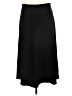 Nomadic Traders Solid Black Formal Skirt Size 12 - photo 2